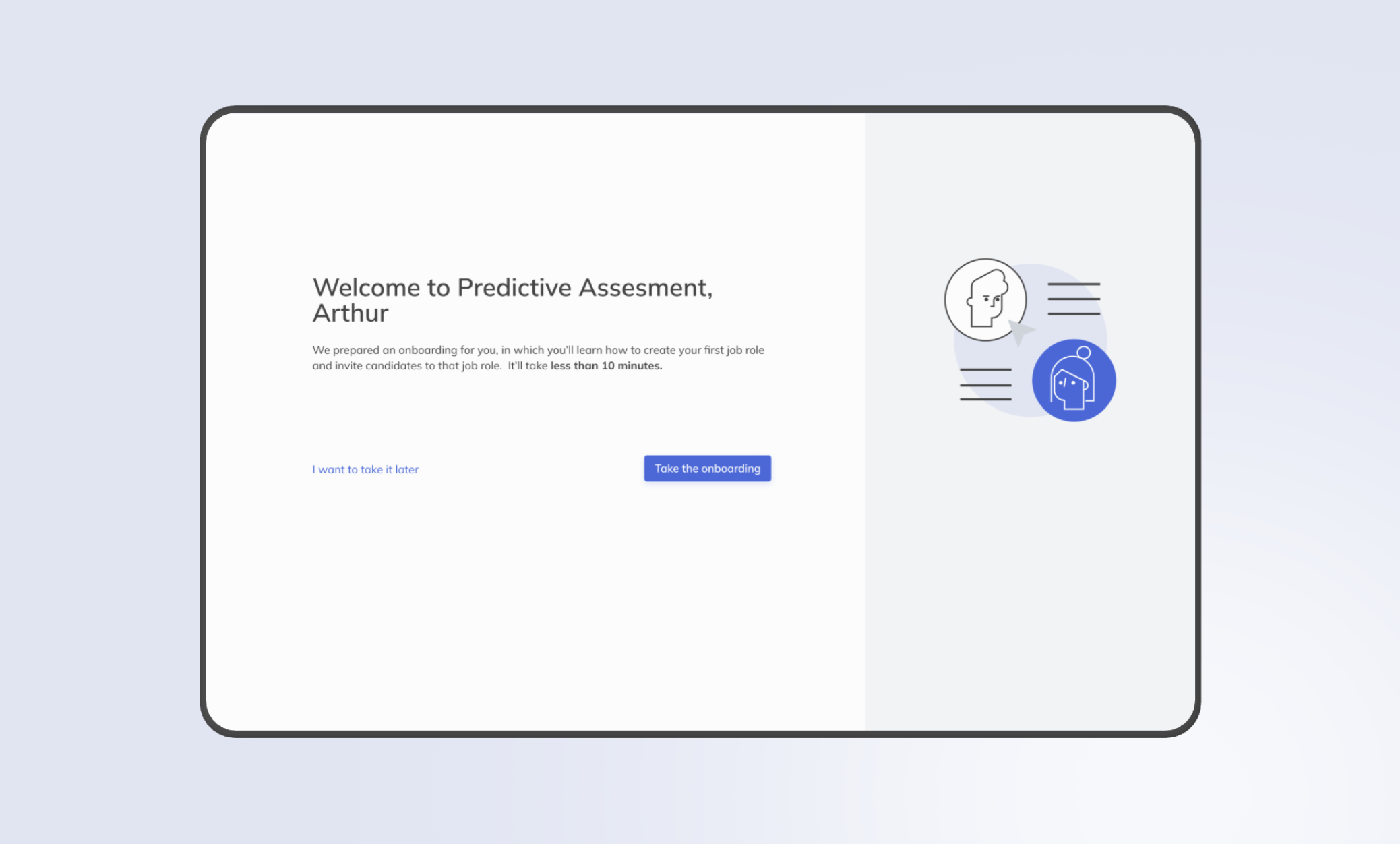 Onboarding & Product Tour design